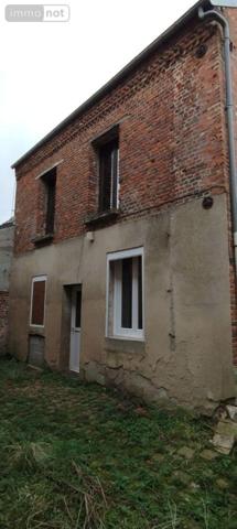 Maison à restaurer à vendre à Crécy-sur-Serre dans l'Aisne (02270), ref : 02014/805