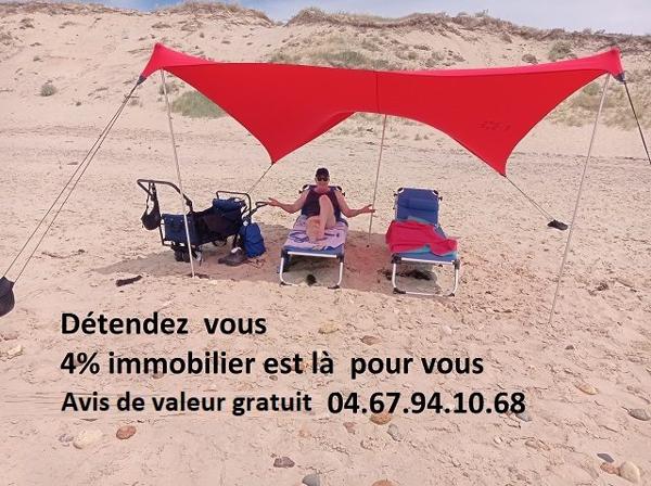 T3 AGDE - 3 pièces - 93 m² environ