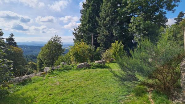 SAINT PAL DE MONS 43620 rare à la vente EXCLUSIVITE authentique fermette en pierre offrant une vue panoramique sur les sucs et les villages environnants