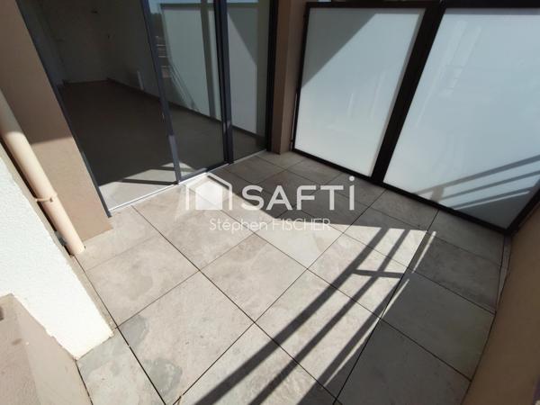 Appartement de 44 m² avec terrasse
