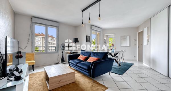 À vendre Appartement 3 pièces 63.86 m² - Villeurbanne 69100
