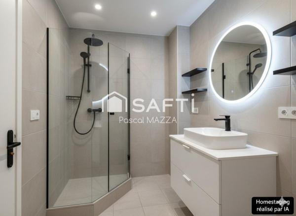 grand 3/4p au calme avec terrasse sud de 19m²