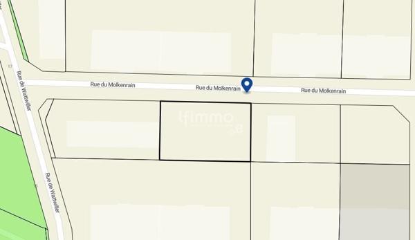 Terrain à bâtir – Cernay (68700), rue du Molkenrain