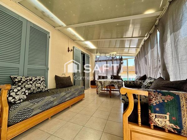 Maison de plain pied avec 3 chambres, garage et jardin : proche des comodités !