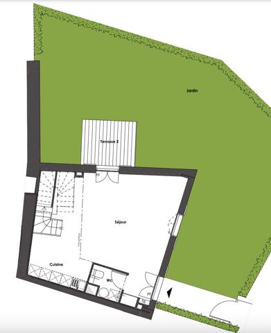 T4 en Pierre avec Jardin/Parkings/Cave - Proche Bourg