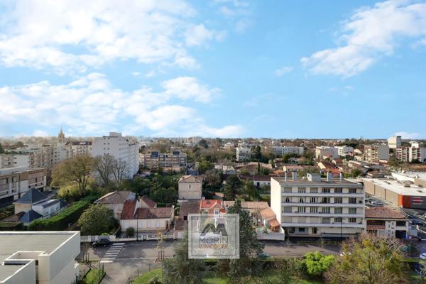 BORDEAUX dans le centre de Caudéran, à vendre appartement avec 3 chambres et garage