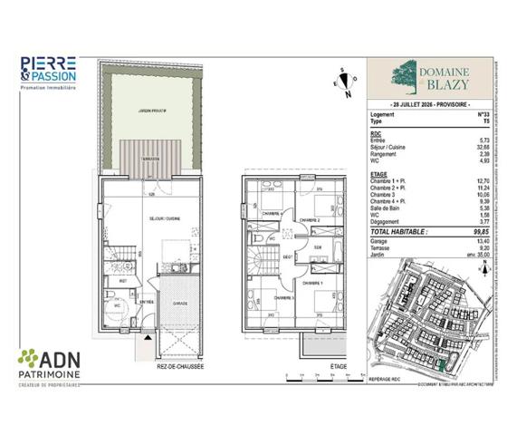 Maison neuve à vendre à Pins-Justaret (31860)