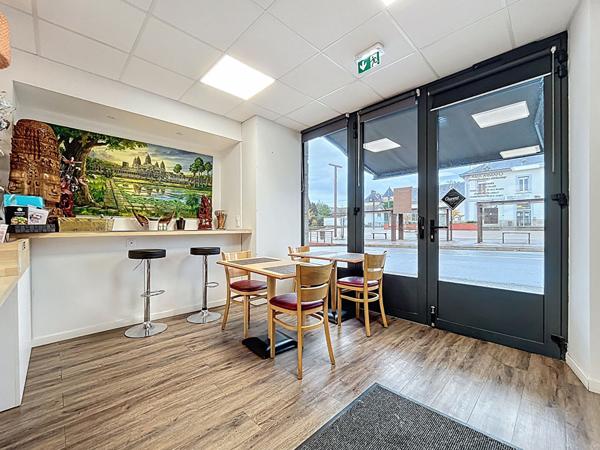 RESTAURANT VENTE A EMPORTER OU SUR PLACE - CESSION FOND DE COMMERCE - QUIMPERLE