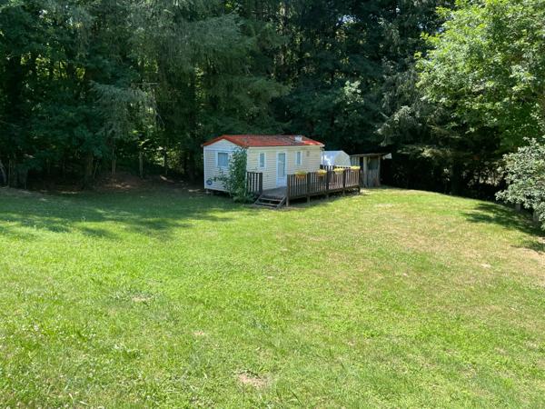 Petit coin de paradis avec étang et mobile-home – Proche Nexon