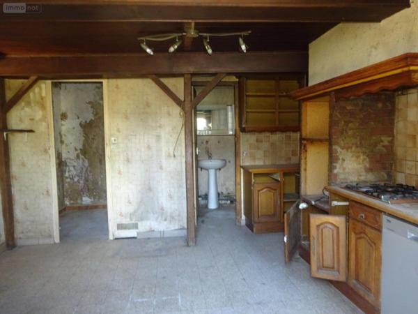 Maison à restaurer à vendre à Nogent-le-Rotrou dans l'Eure-et-Loir (28400), ref : NOG 1036