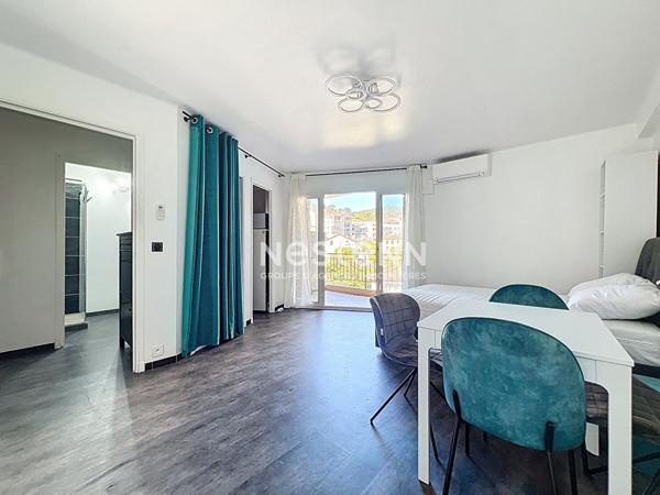 Vallauris - Studio - 27m² - Terrasse - Cave - Rien à prévoir - Meublé