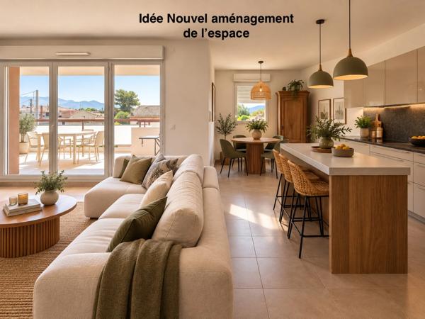 Appartement T4 Marseille 13e (Château-Gombert) – 85 m², Terrasse 41 m², Dernier Étage