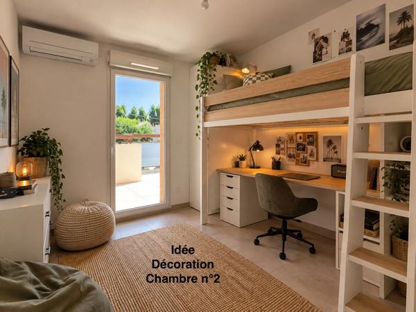 Appartement T4 Marseille 13e (Château-Gombert) – 85 m², Terrasse 41 m², Dernier Étage