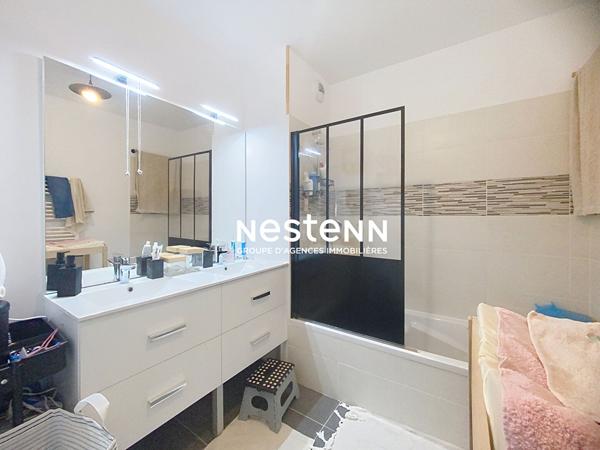 3P- 63M2- SUD - VALLAURIS - BOX FERME- TERRASSE 24M2 - PARKING - PISCINE