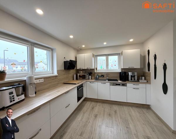 Superbe maison de 4 pièces sur 5,92 ares de terrain !