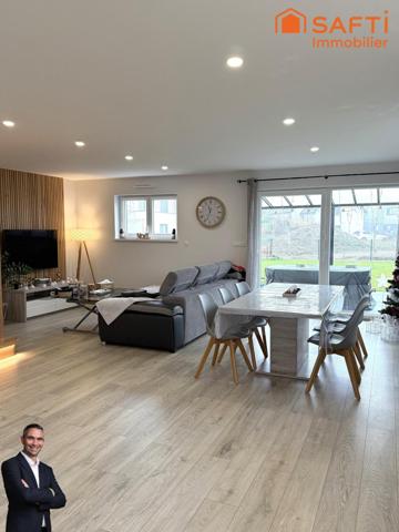 Superbe maison de 4 pièces sur 5,92 ares de terrain !