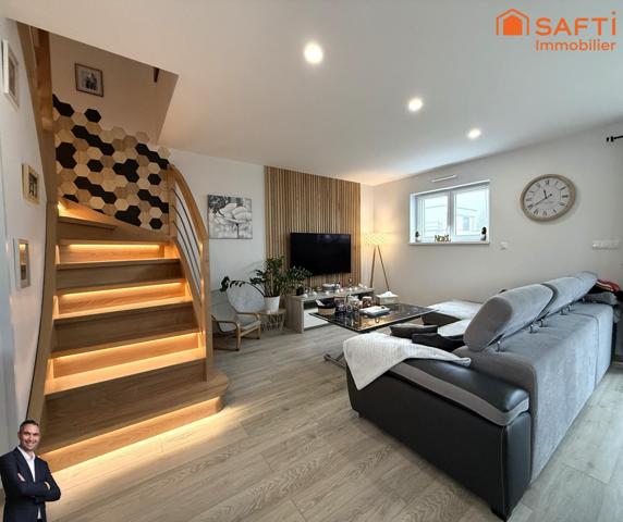 Superbe maison de 4 pièces sur 5,92 ares de terrain !