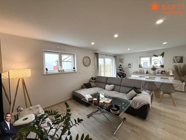 Superbe maison de 4 pièces sur 5,92 ares de terrain !