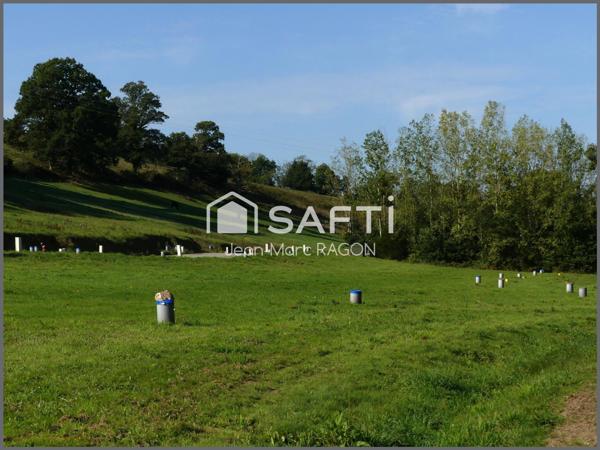 Terrain constructible de 382 m²