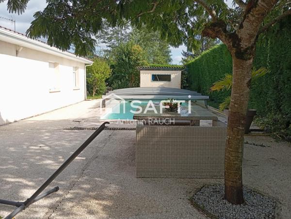 Maison de 180m² sur 927m² de parcelle