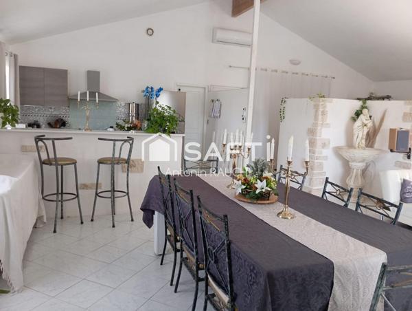 Maison de 180m² sur 927m² de parcelle