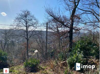Orsay La Troche : dernier terrain à bâtir 696 m² plein sud avec vue dégagée vallée