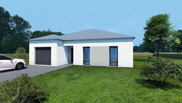 BINIC - MAISON DE PLAIN-PIED en CONSTRUCTION
