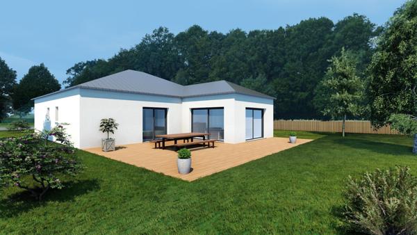 BINIC - MAISON DE PLAIN-PIED en CONSTRUCTION