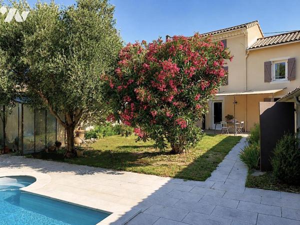 MONTELIMAR Maison rénovée 133 m2 avec jardin et piscine