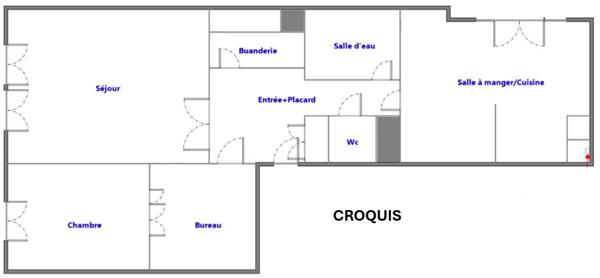 Appartement à vendre 3 pièces 77,13 m² Bois-d'Arcy