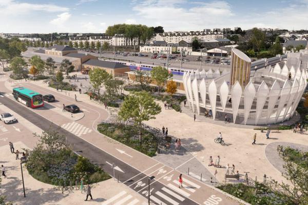 Idéal pour investissement : bureaux situés dans le centre-ville de VANNES