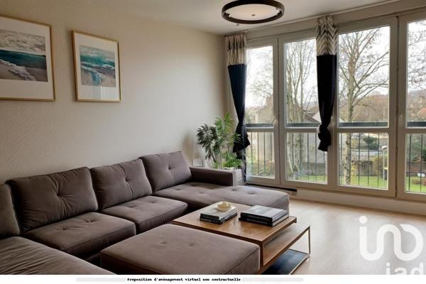 Appartement à vendre 3 pièces 62 m² Saint-Ouen-l'Aumône