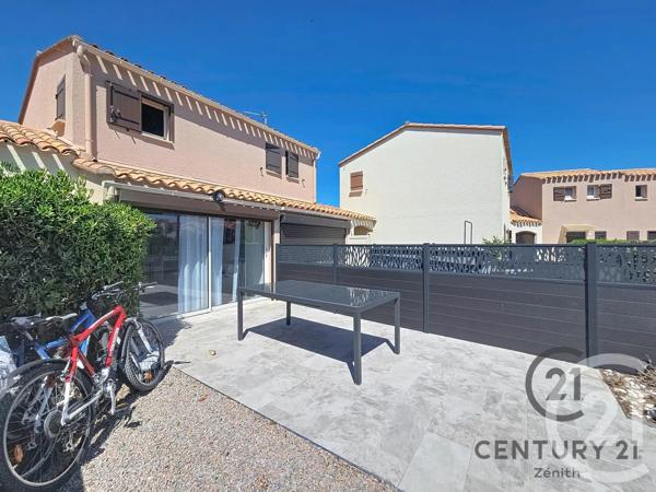 Maison à vendre  3 pièces - 31,11 m 2   LE BARCARES  - 66