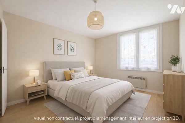 Lyon 5ème – T4 de 66,70m² au dernier étage avec balcon et vue panoramique