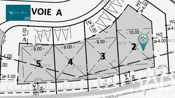 Terrain à vendre 356 m² Pézilla-la-Rivière