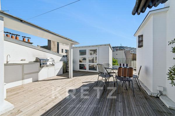 Dernier étage terrasse