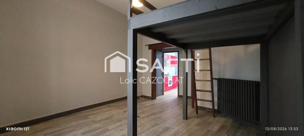 Appartement/studio RDC Fougères centre