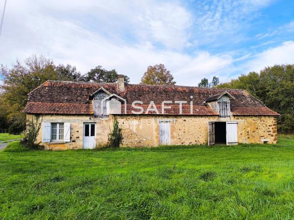 Périgourdine à restaurer, nature calme et authenticité