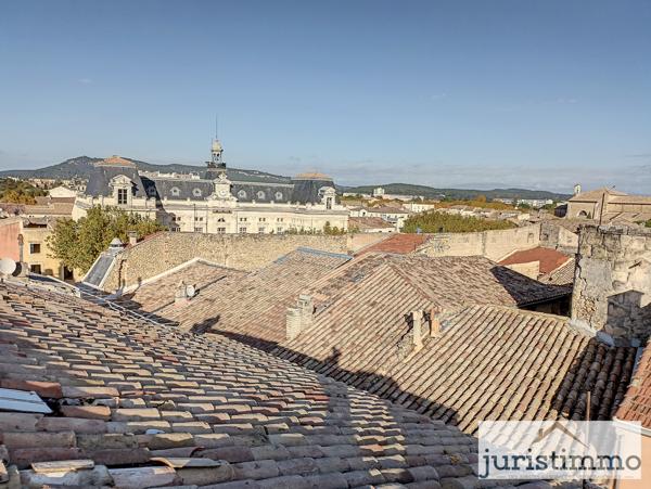 Bollène (84500) Immeuble de Caractère au Cœur de la Ville avec Terrasse et Potentiel