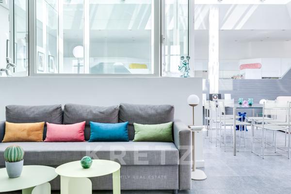 Loft d'architecte en dernier étage