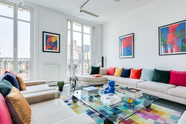 Loft d'architecte en dernier étage