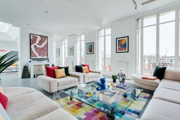 Loft d'architecte en dernier étage