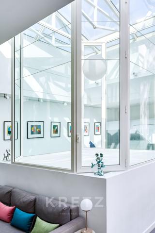 Loft d'architecte en dernier étage