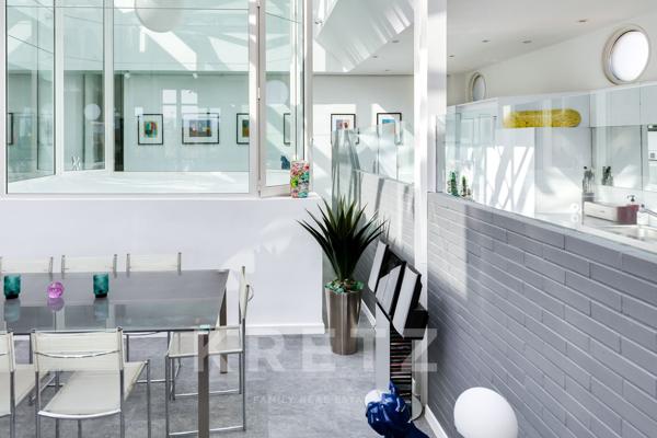 Loft d'architecte en dernier étage