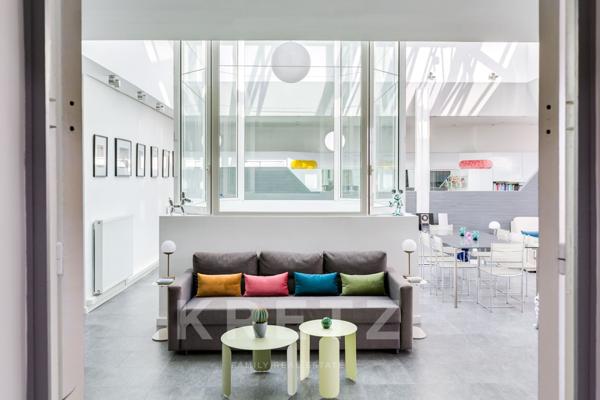 Loft d'architecte en dernier étage