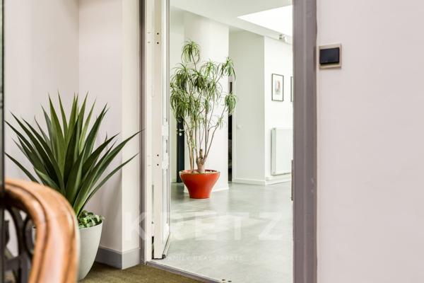 Loft d'architecte en dernier étage