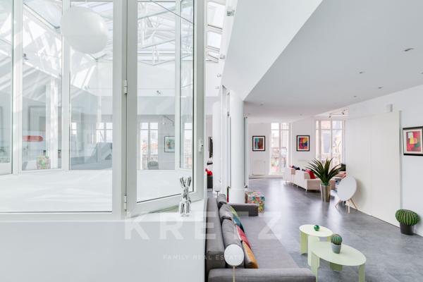 Loft d'architecte en dernier étage