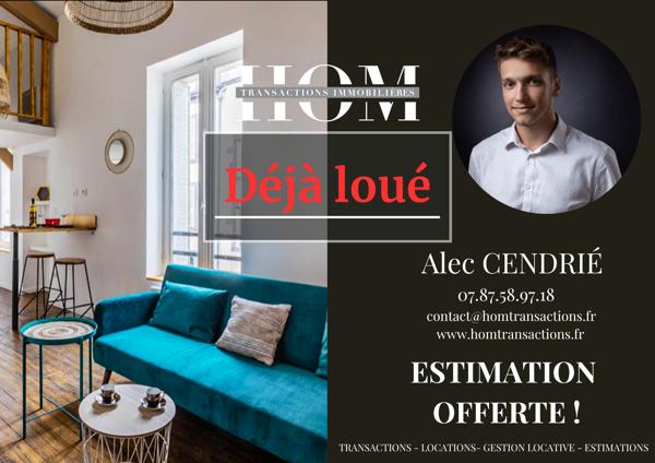 Duplex T2 de 30m² meublé