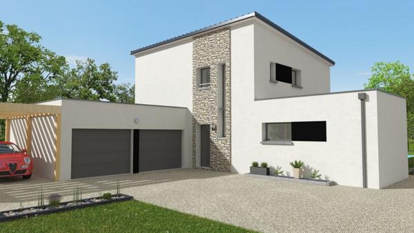 Terrain + Maison à vendre 6 pièces - 144 m²