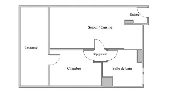Appartement à vendre 2 pièces 39 m² Roquebrune-sur-Argens